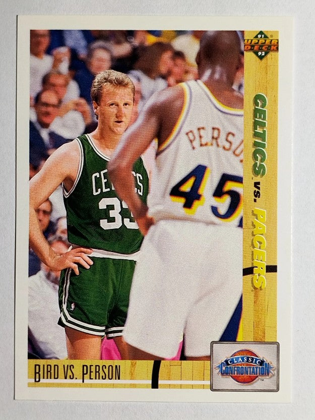 1991-92 Upper Deck #30 Larry Bird CC/Chuck Person