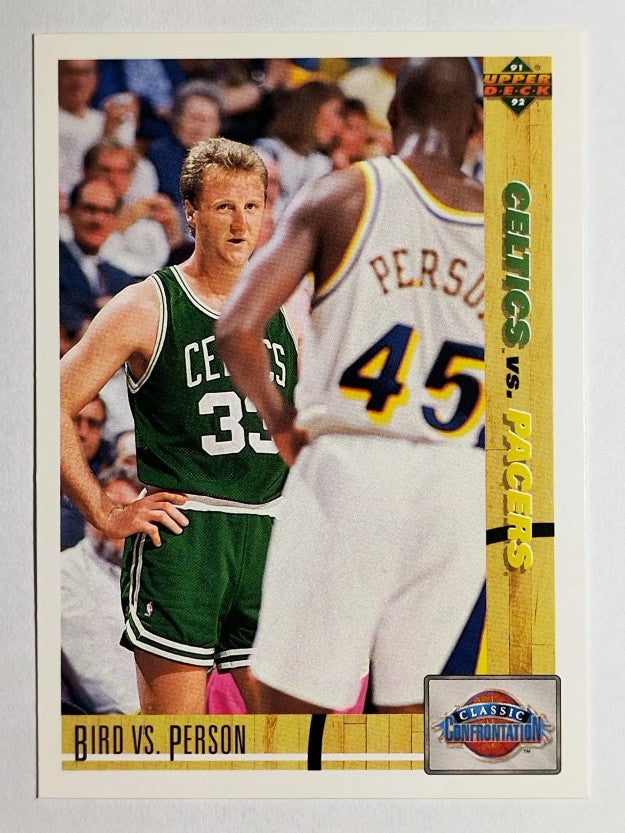 1991-92 Upper Deck #30 Larry Bird CC/Chuck Person