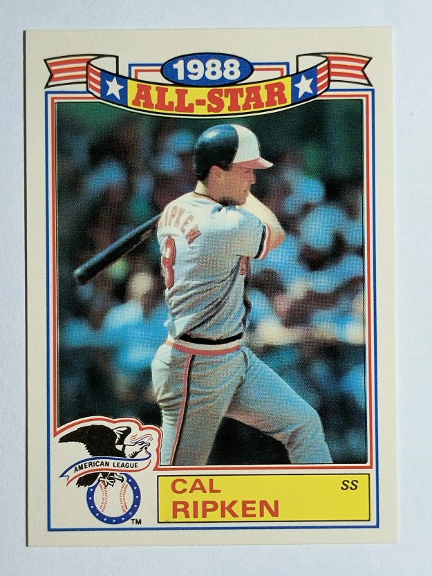 1989 Topps Glossy All-Stars #5 Cal Ripken