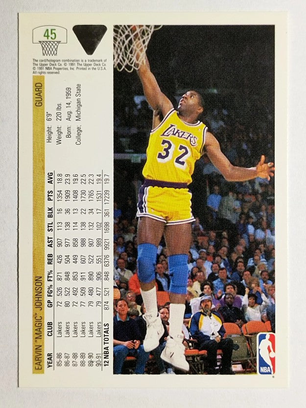 1991-92 Upper Deck #57 Magic Johnson AS