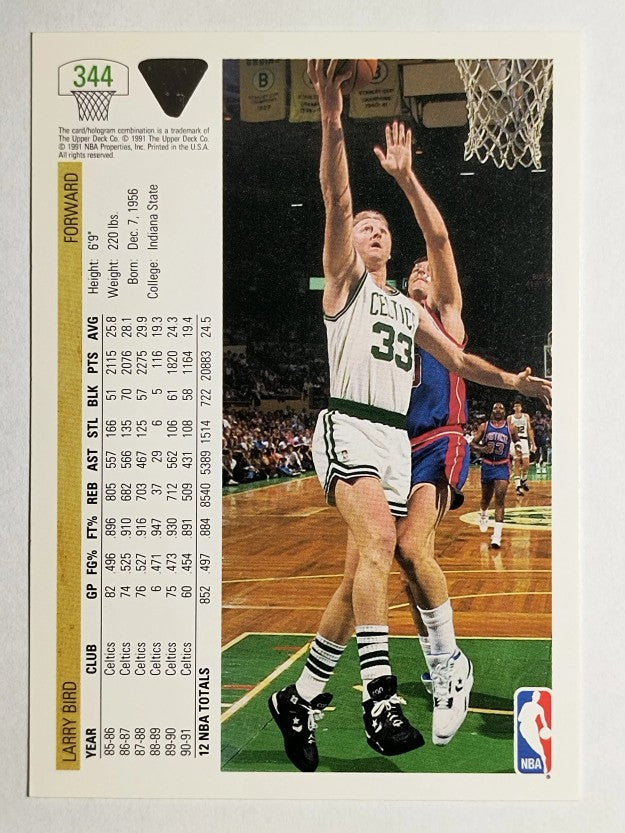 1991-92 Upper Deck #344 Larry Bird