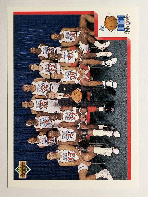 1991-92 Upper Deck #449 East All-Star CL/Michael Jordan (EXMT)