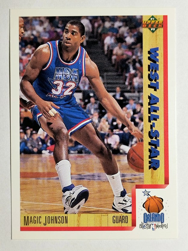 1991-92 Upper Deck #464 Magic Johnson AS (NM)
