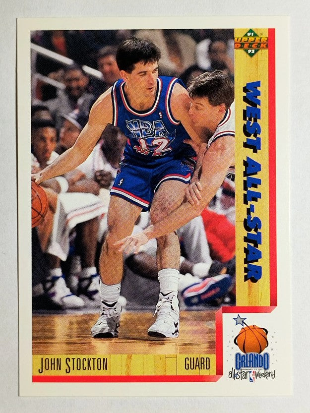 1991-92 Upper Deck #470 John Stockton AS