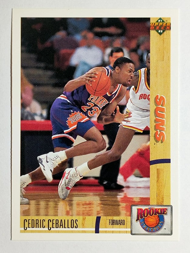 1991-92 Upper Deck Rookie Standouts #R20 Cedric Ceballos