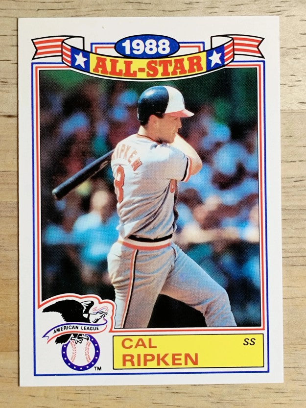 1989 Topps Glossy All-Stars #5 Cal Ripken