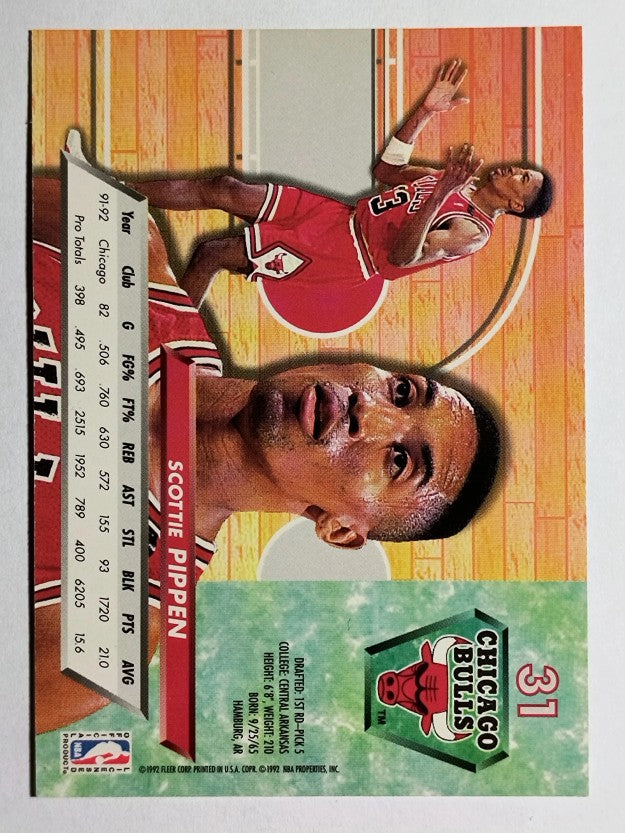 1992-93 Ultra #31 Scottie Pippen