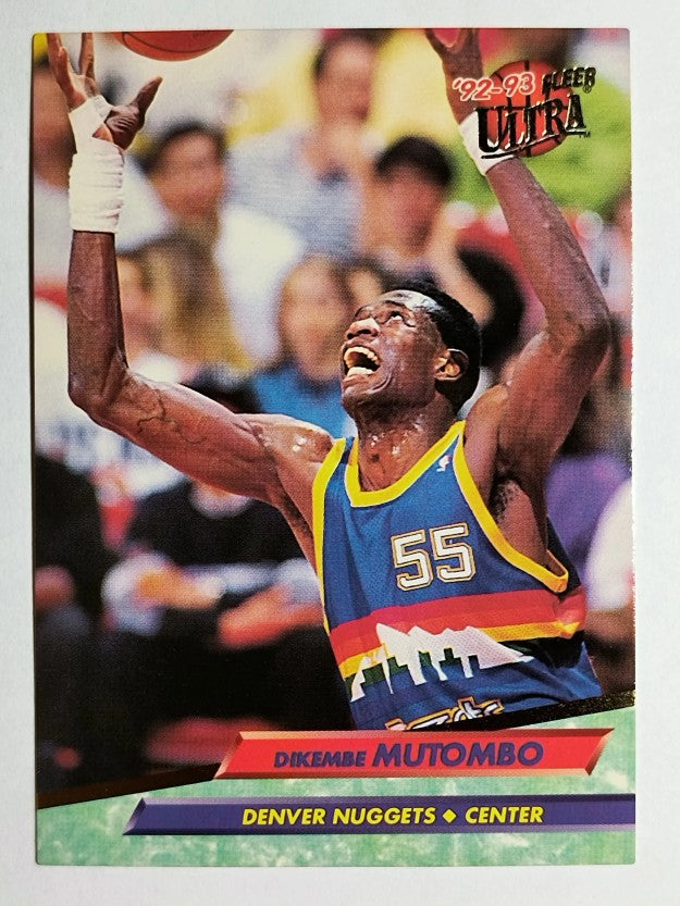 1992-93 Ultra #53 Dikembe Mutombo