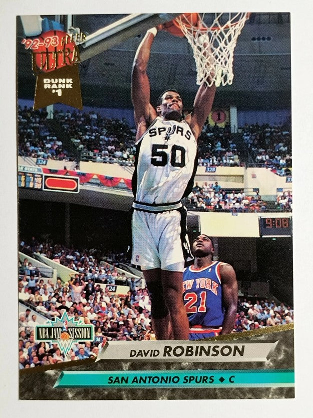 1992-93 Ultra #201 David Robinson JS