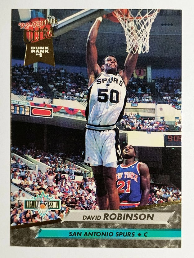 1992-93 Ultra #201 David Robinson JS