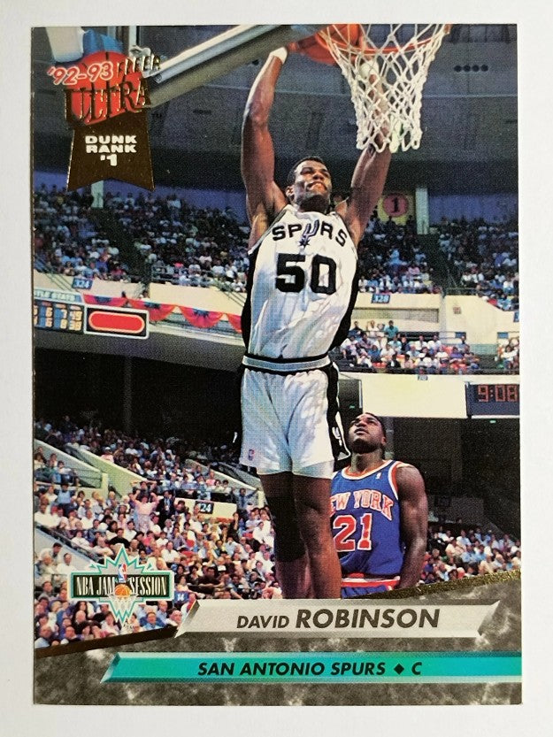 1992-93 Ultra #201 David Robinson JS