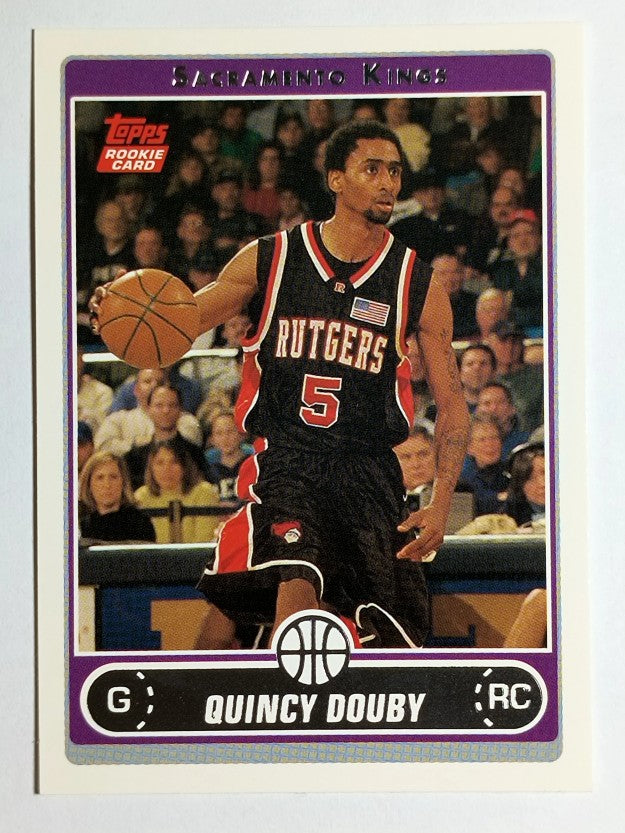 2006-07 Topps #247 Quincy Douby RC