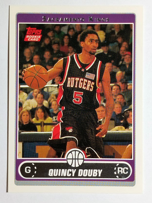 2006-07 Topps #247 Quincy Douby RC