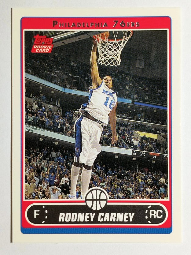 2006-07 Topps #249 Rodney Carney RC