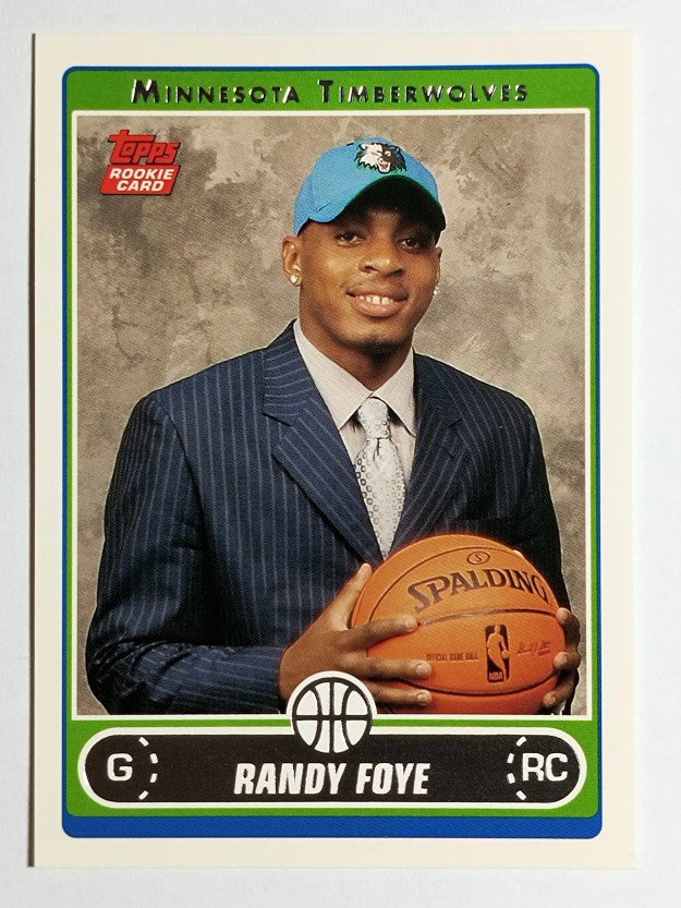 2006-07 Topps #250B Randy Foye Draft RC