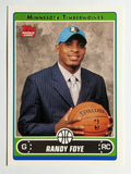 2006-07 Topps #250B Randy Foye Draft RC