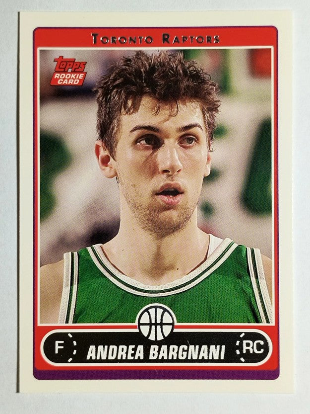 2006-07 Topps #255A Andrea Bargnani RC