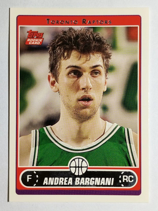 2006-07 Topps #255A Andrea Bargnani RC