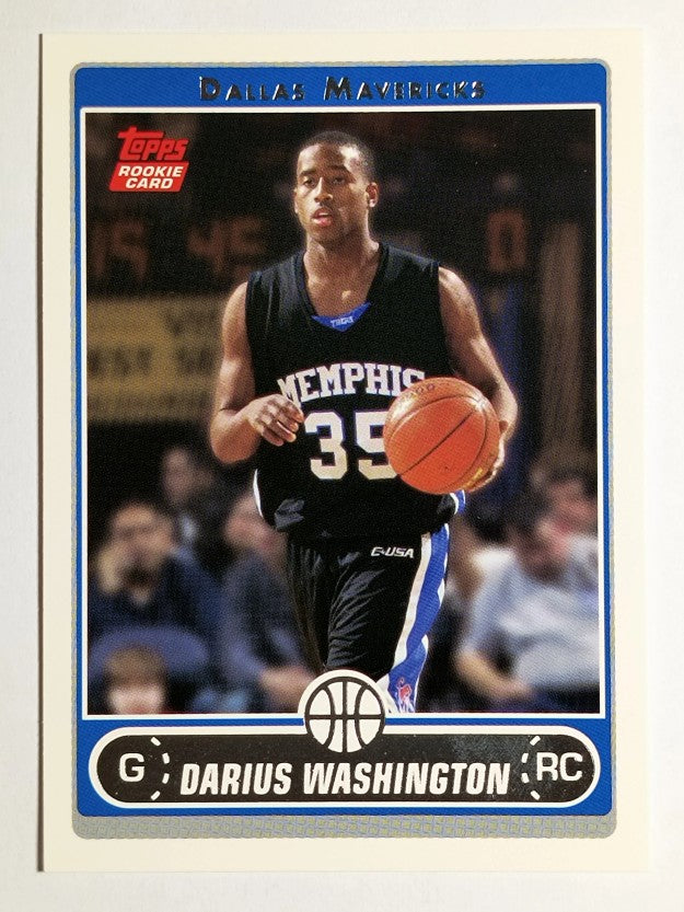 2006-07 Topps #258 Darius Washington RC
