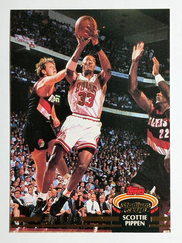 1992-93 Stadium Club #367 Scottie Pippen