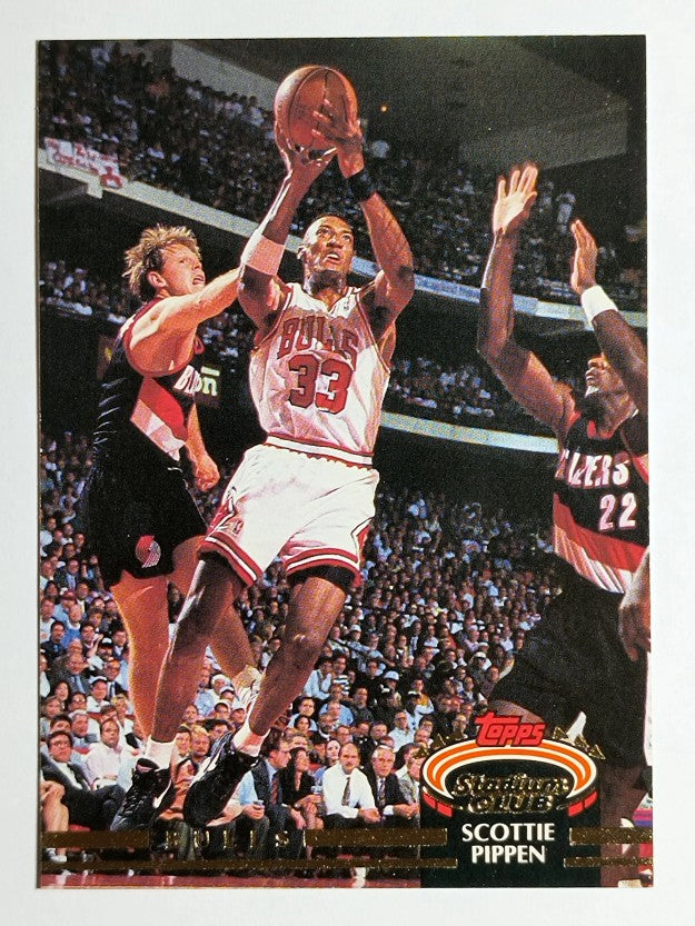 1992-93 Stadium Club #367 Scottie Pippen