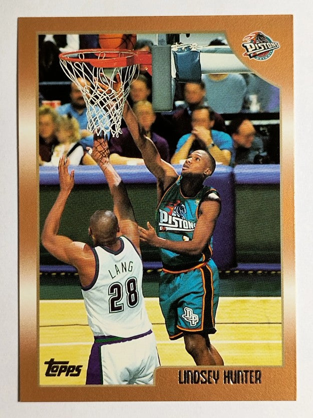 1998-99 Topps #8 Lindsey Hunter