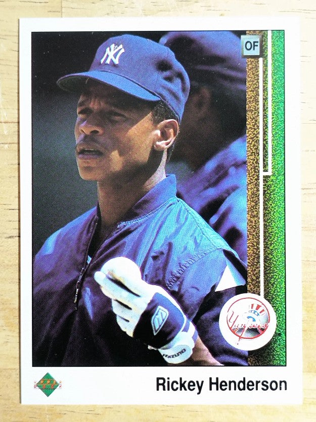 1989 Upper Deck #210 Rickey Henderson