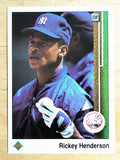 1989 Upper Deck #210 Rickey Henderson