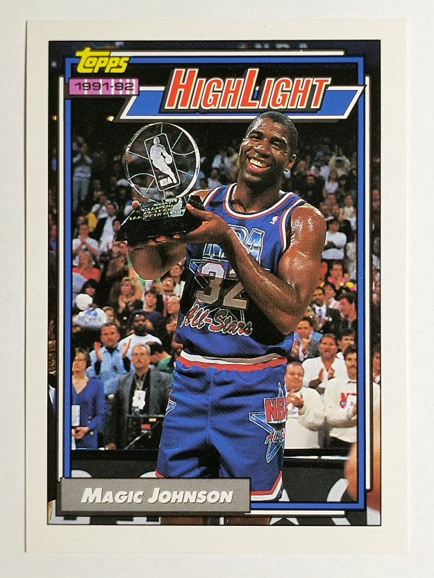 1992-93 Topps #2 Magic Johnson HL