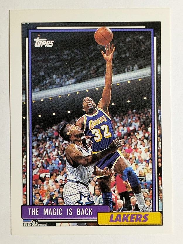 1992-93 Topps #54 Magic Johnson (EXMT)