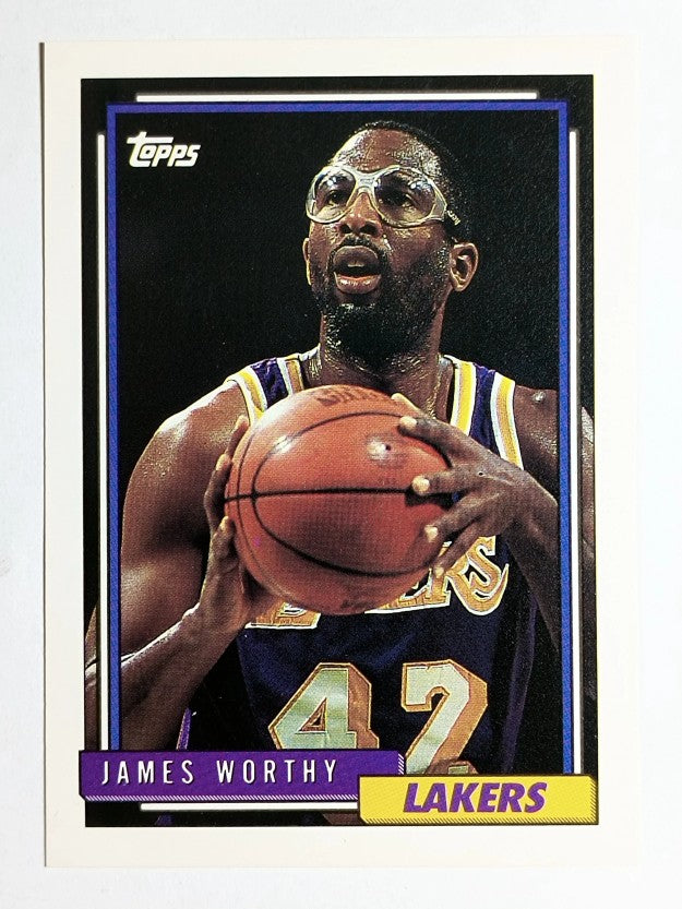 1992-93 Topps #255 James Worthy