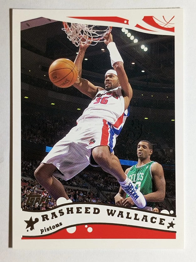 2005-06 Topps #154 Rasheed Wallace