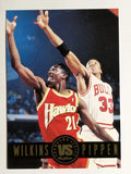 1993-94 SkyBox Premium Showdown Series #SS9 Dominique Wilkins/Scottie Pippen