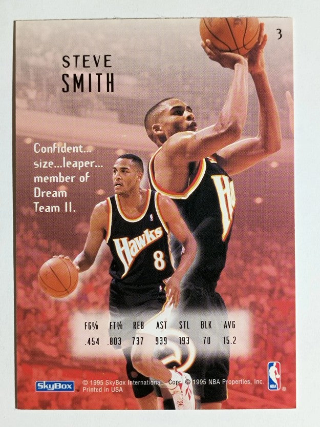 1994-95 Emotion #3 Steve Smith