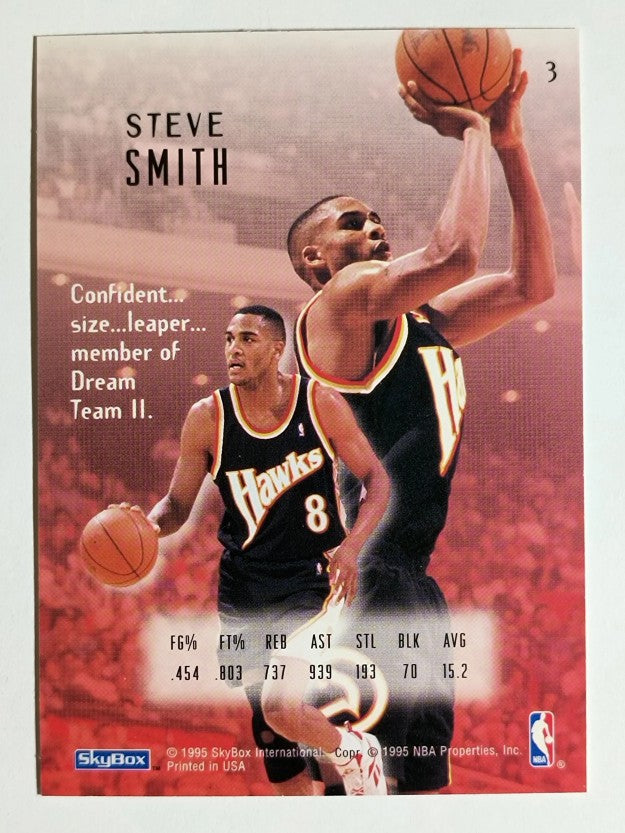 1994-95 Emotion #3 Steve Smith