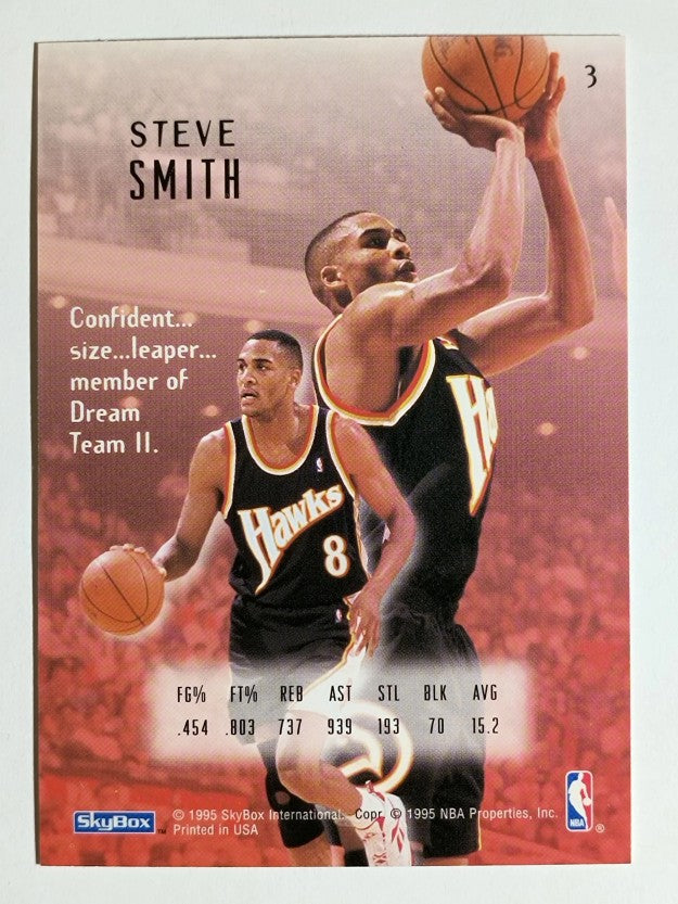 1994-95 Emotion #3 Steve Smith