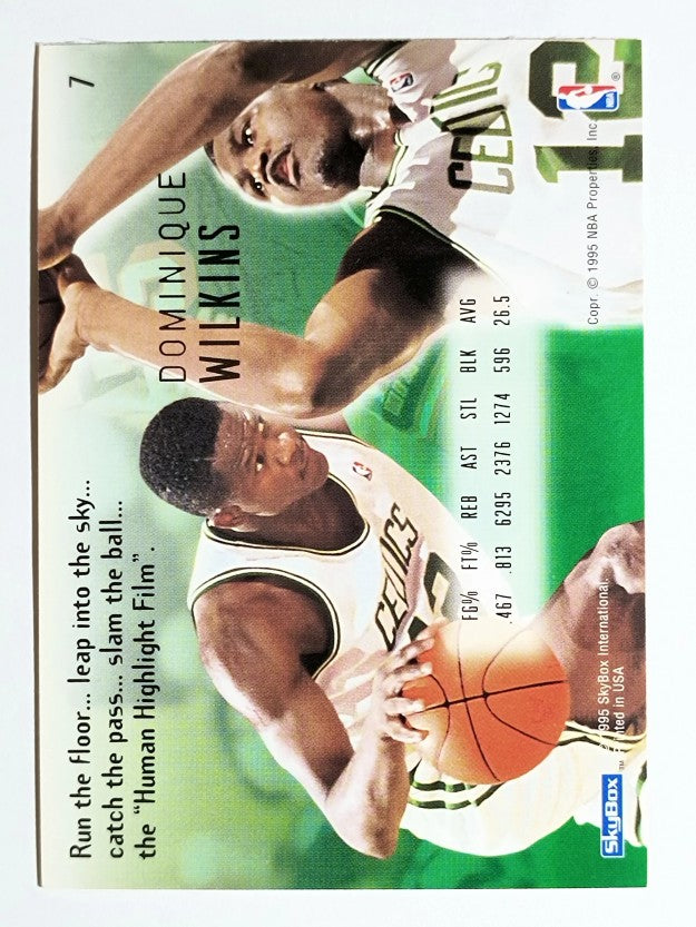 1994-95 Emotion #7 Dominique Wilkins