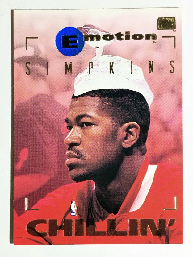 1994-95 Emotion #14 Dickey Simpkins RC