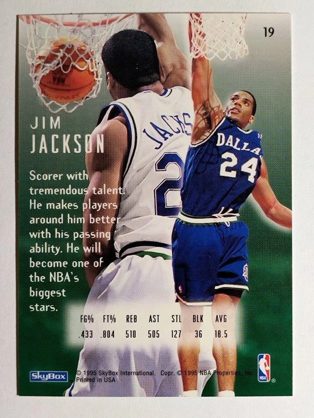 1994-95 Emotion #19 Jim Jackson