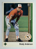 1989 Upper Deck #408 Brady Anderson RC