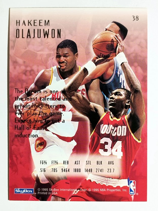 1994-95 Emotion #38 Hakeem Olajuwon