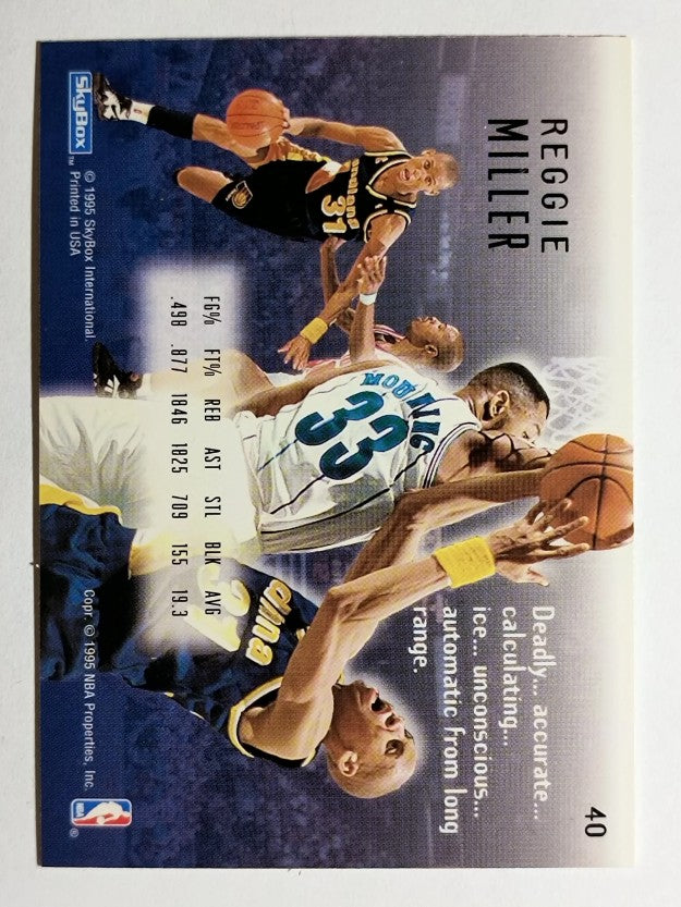 1994-95 Emotion #40 Reggie Miller