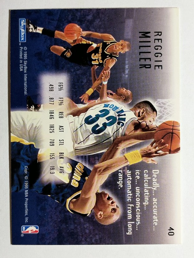 1994-95 Emotion #40 Reggie Miller (NM)