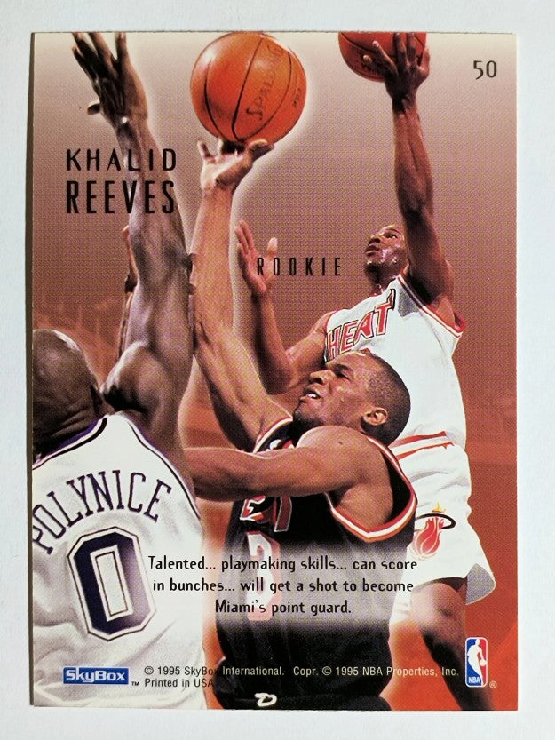1994-95 Emotion #50 Khalid Reeves RC