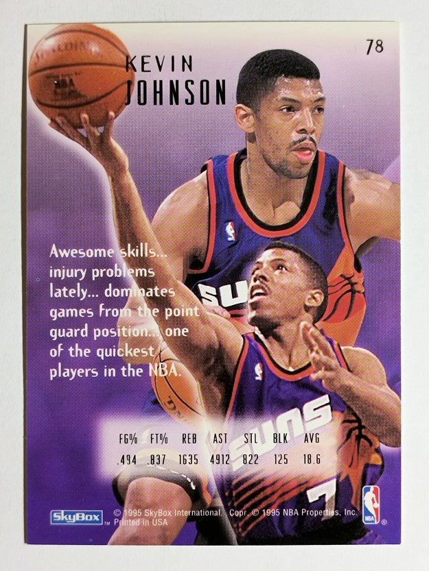 1994-95 Emotion #78 Kevin Johnson