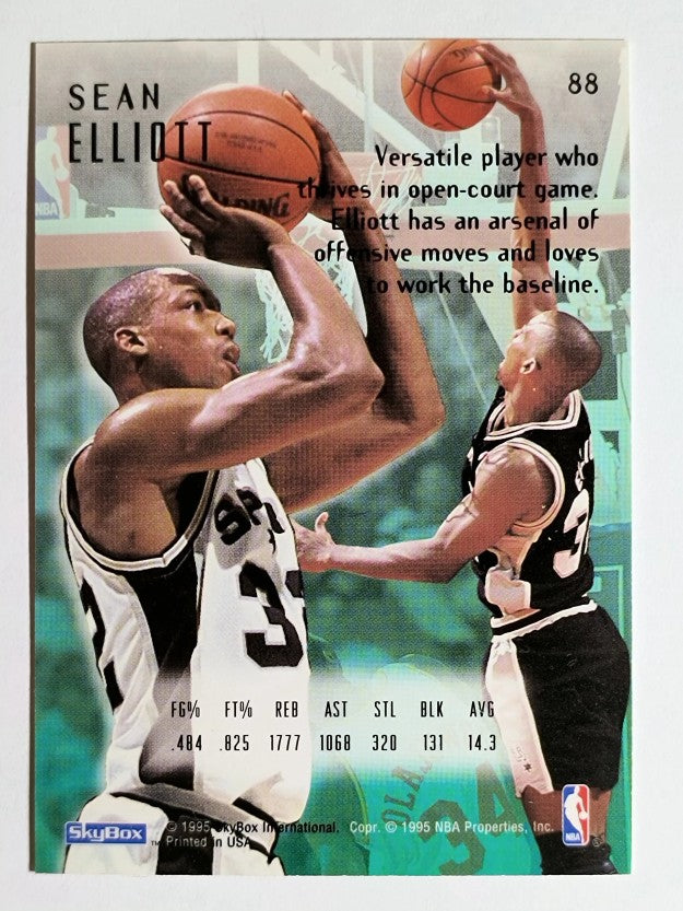 1994-95 Emotion #88 Sean Elliott