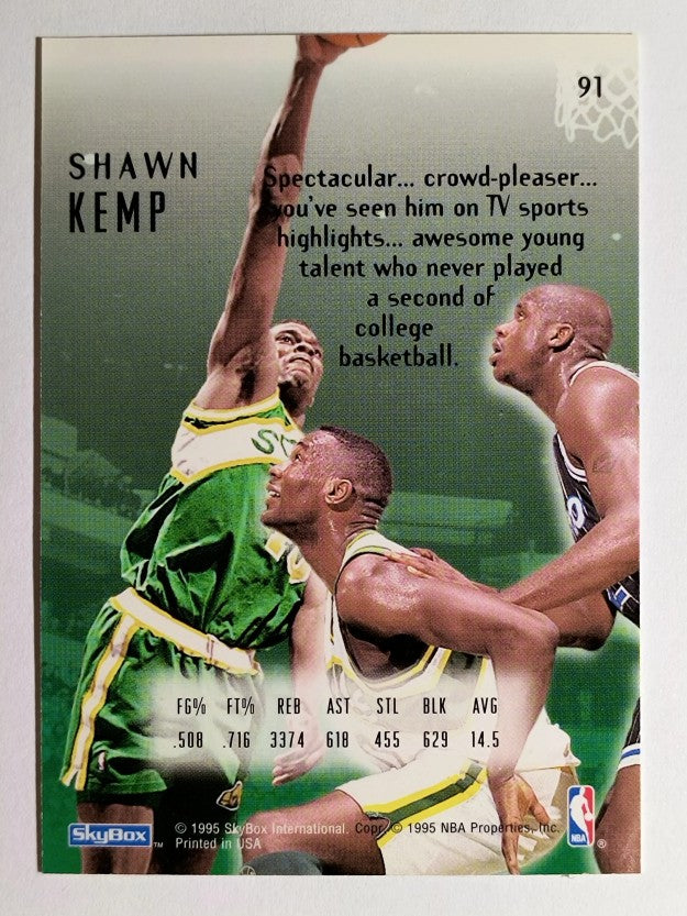 1994-95 Emotion #91 Shawn Kemp