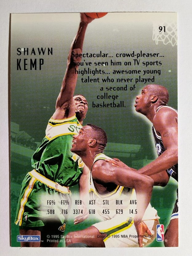 1994-95 Emotion #91 Shawn Kemp