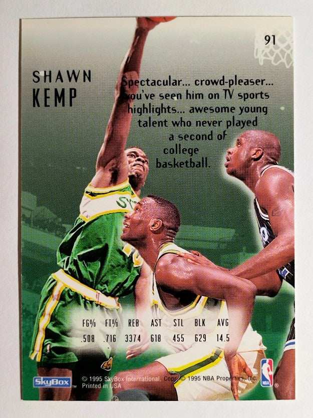 1994-95 Emotion #91 Shawn Kemp