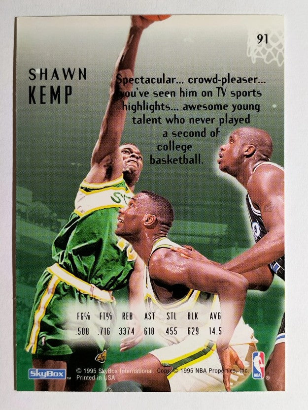 1994-95 Emotion #91 Shawn Kemp